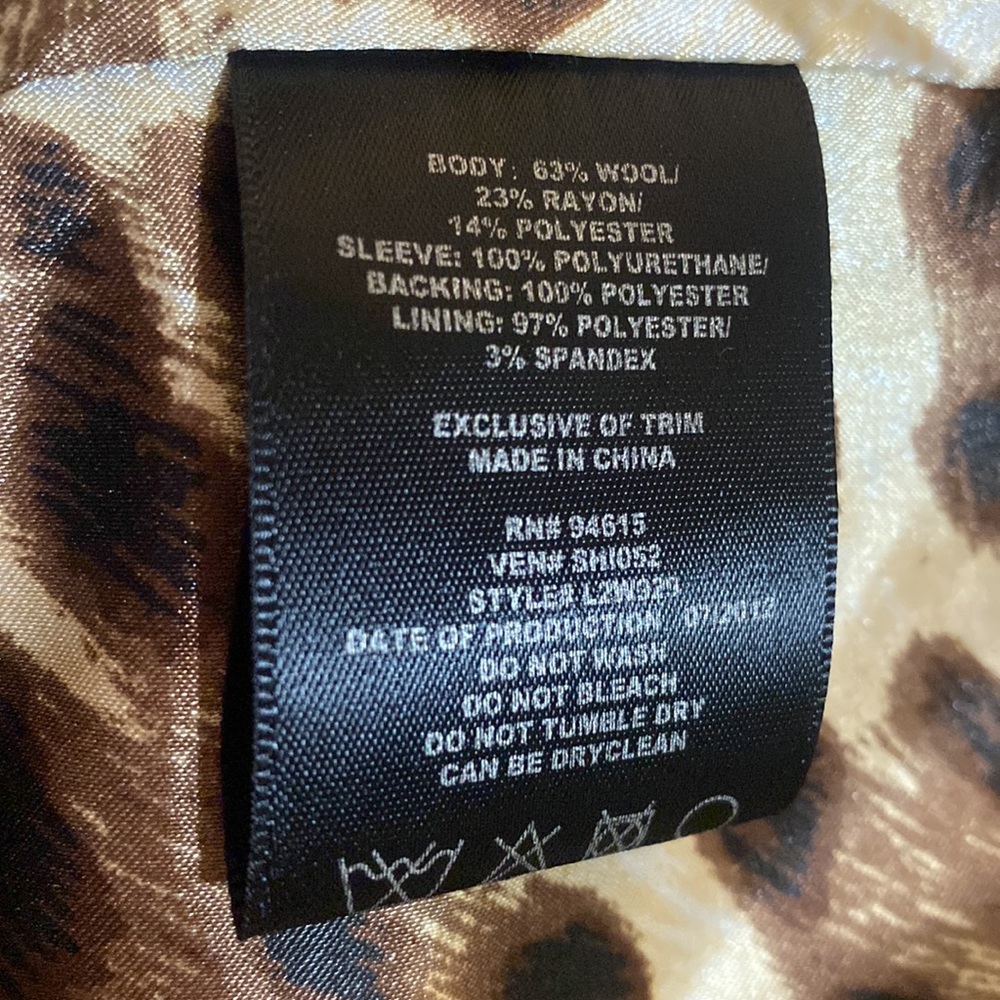 SOLD Sam Edelman Women’s Sequin Black Coat Size Small - Picture 12 of 13